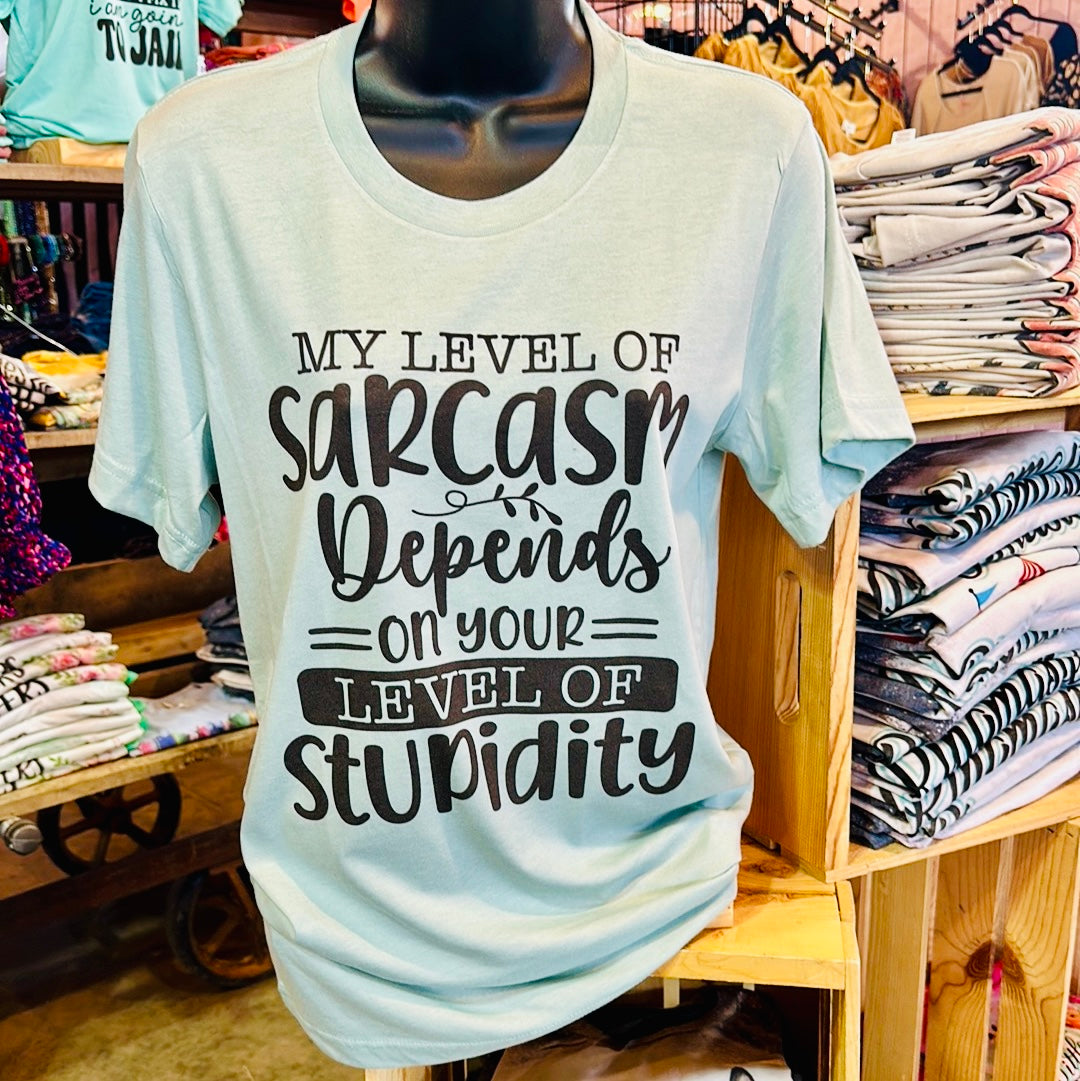 Sarcasm T Shirt