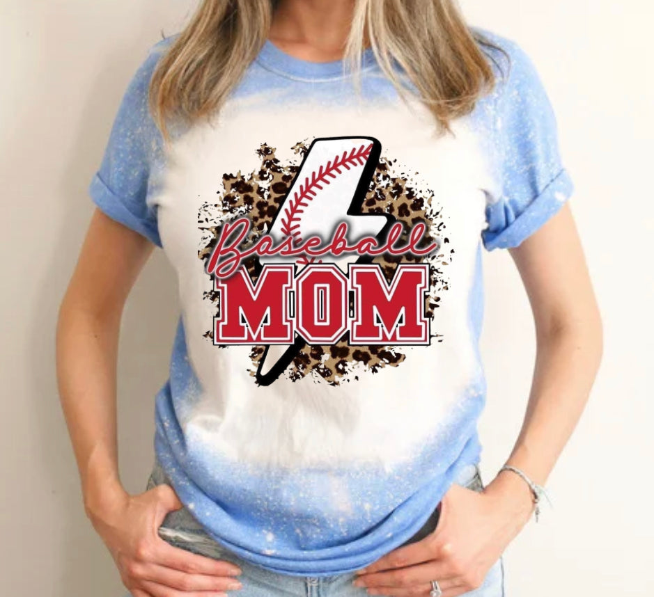Baseball Mom T Shirt
