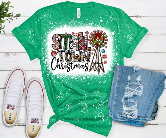 Small Town Christmas T Shirt