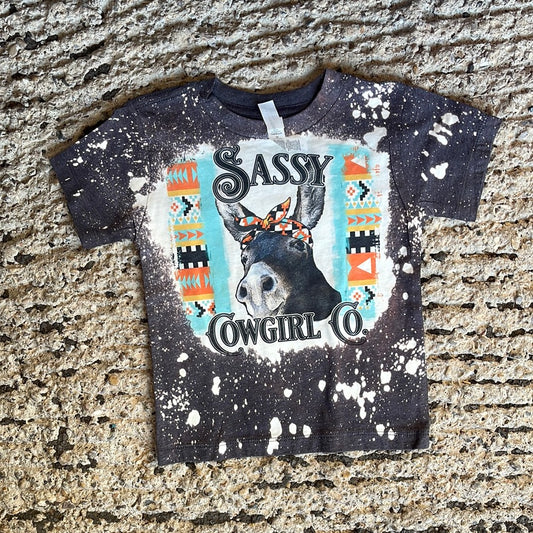 Product details  Custom sublimated tee that reads “ Sassy cowgirl Co." Pressed on a Bella Canva shirt Short sleeve  Fits true to size Contact us about a custom color shirt.   *Colors may vary slightly due to monitor resolution and lighting* Southern Bliss Boutique
