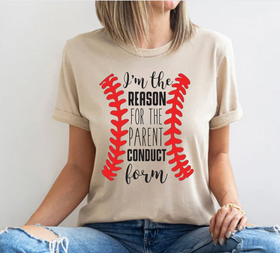 Conduct Form T Shirt