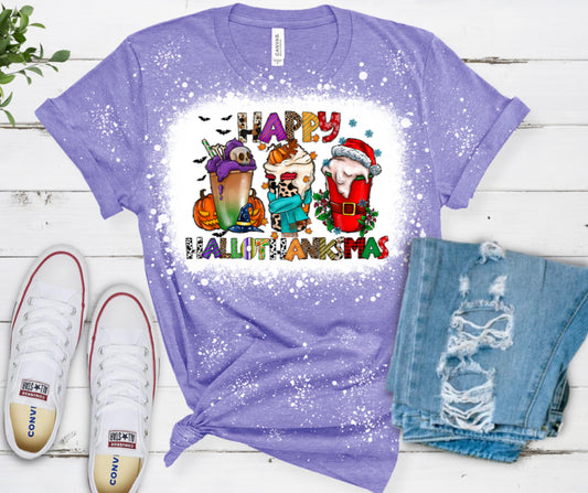 Happy Hallothanksmas T Shirt