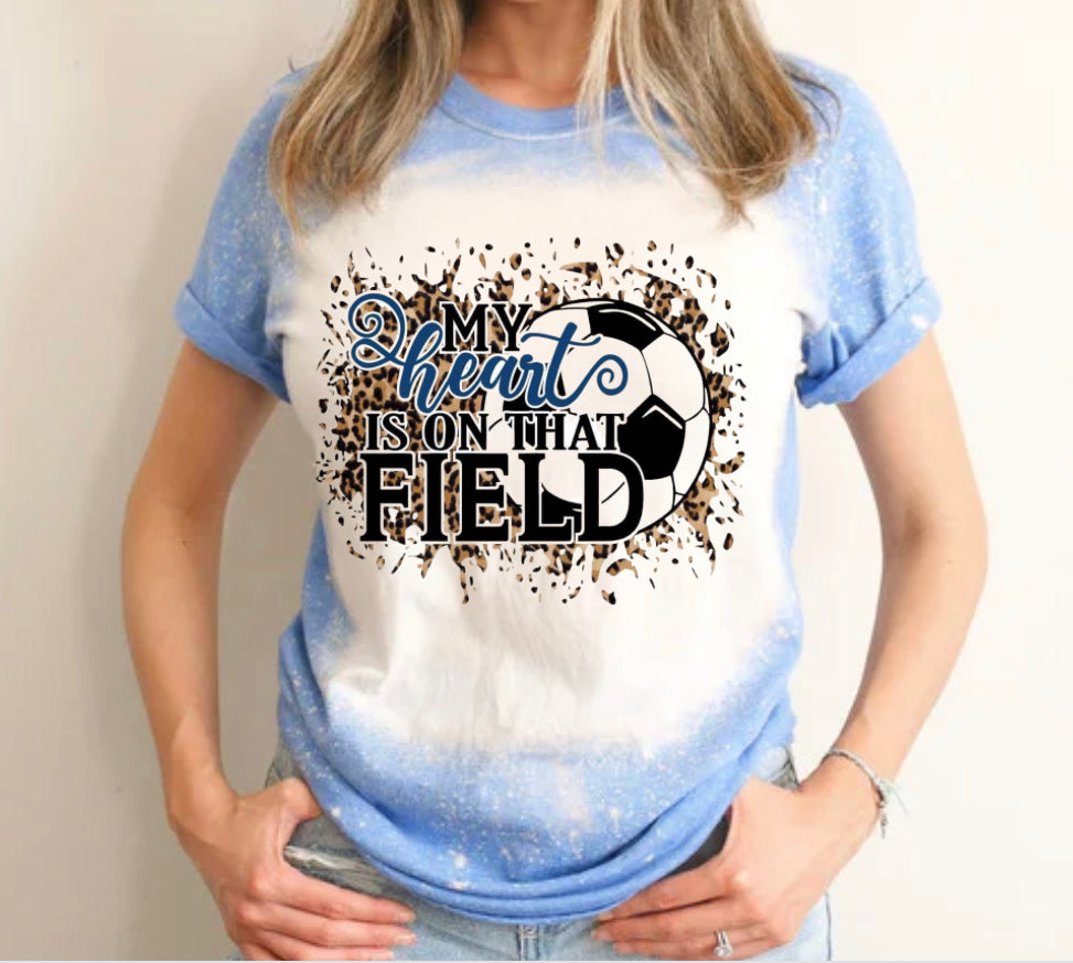 My Heart is on the Field T Shirt