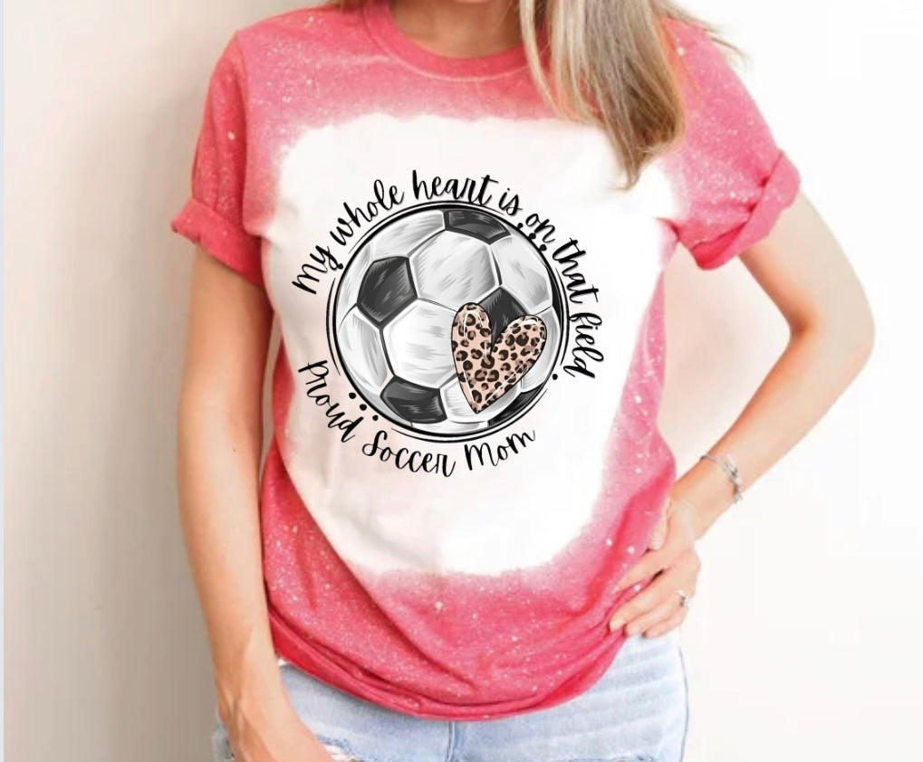 Proud Soccer Mom T Shirt