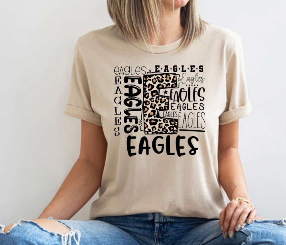 Eagles Collage T Shirt